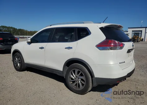 2014 Nissan Rogue S from USA, damaged, VIN 5N1AT2MV8EC828702